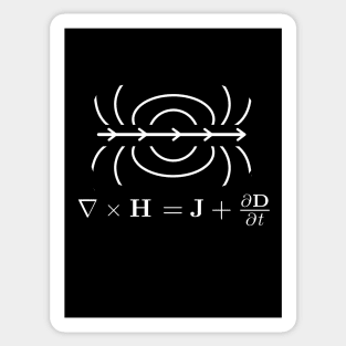 Maxwell Equation 4 Sticker